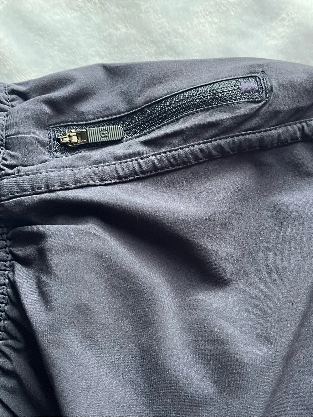 Lululemon Hotty Hot Navy Athletic Shorts-Size 12